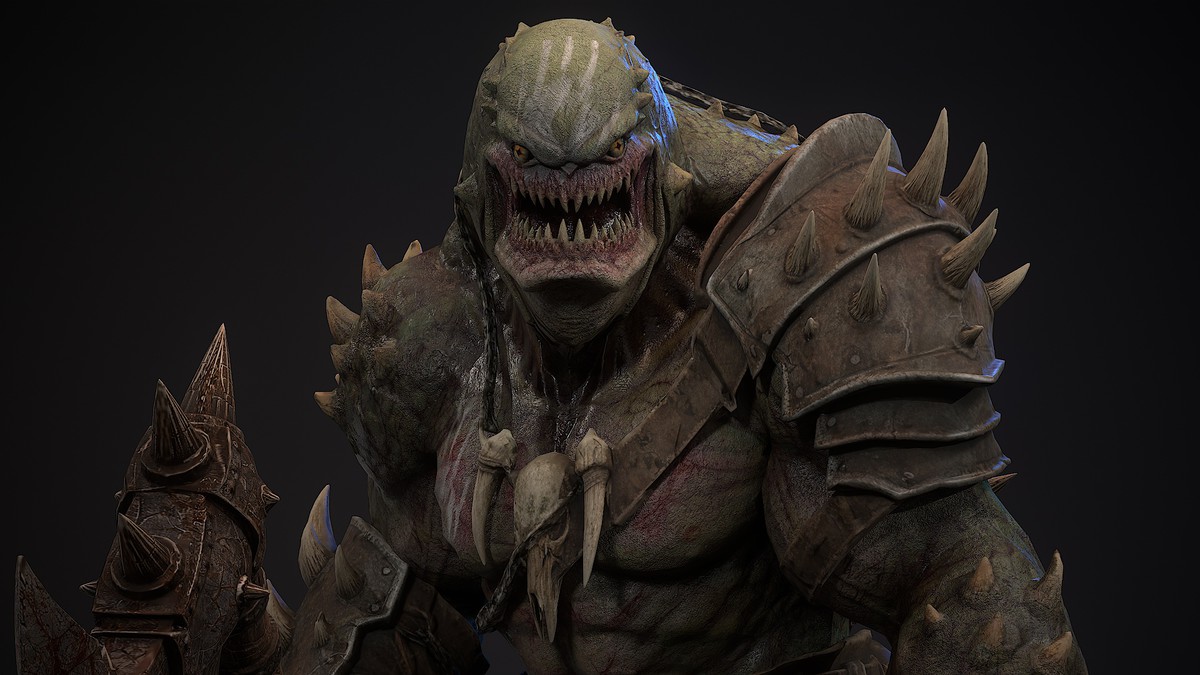 Brutal Warrior Monster