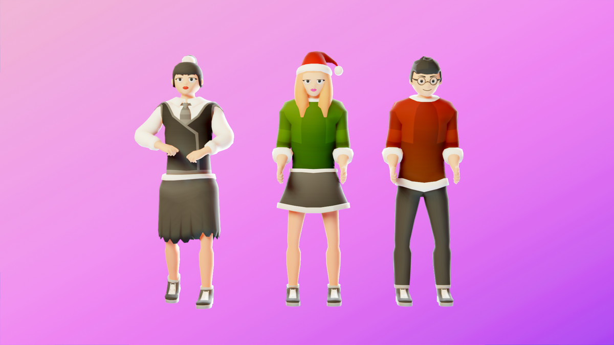 Low Poly Stylized Characters Pack 1 by IGS