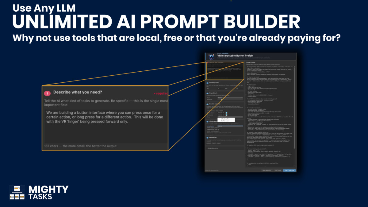 MIGHTY TASKS - Kanban, Gantt, Tasks, Mindmaps, Users and more!