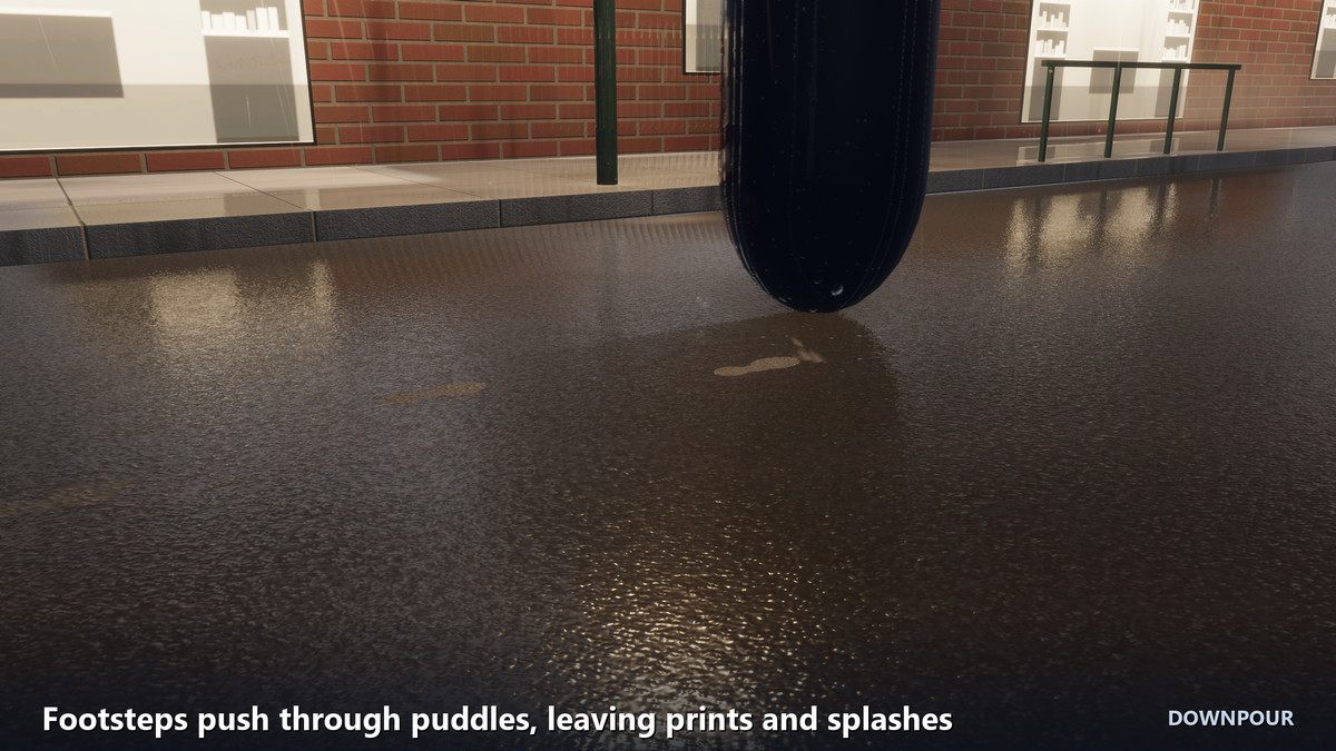 Downpour - Rain & Wet Surfaces for HDRP