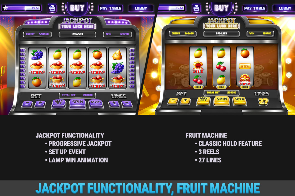 MK Casino Kit • Realistic Slot Machine Template