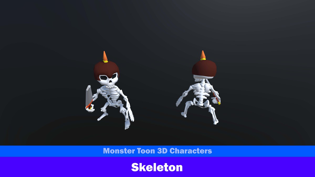 Monster Toon 3D Characters