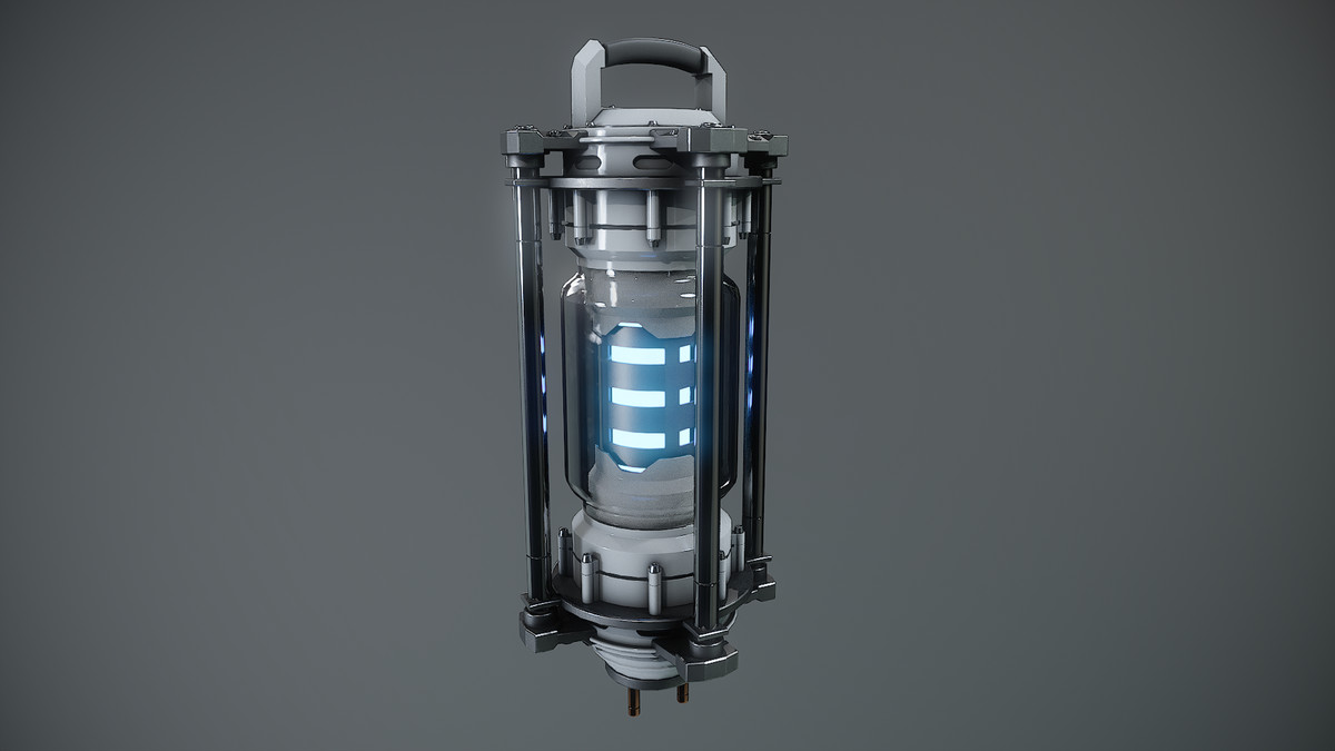 Futuristic Battery – Sci-Fi Power Source