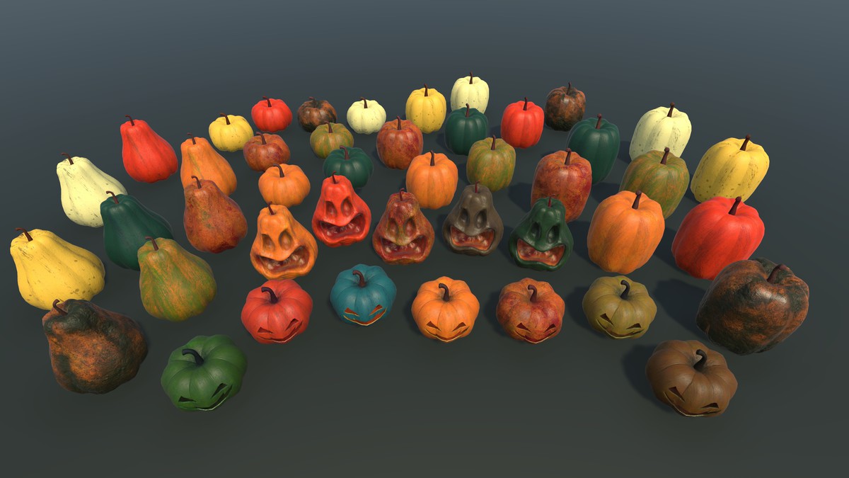 Dissolvable Pumpkins (Halloween Pack)