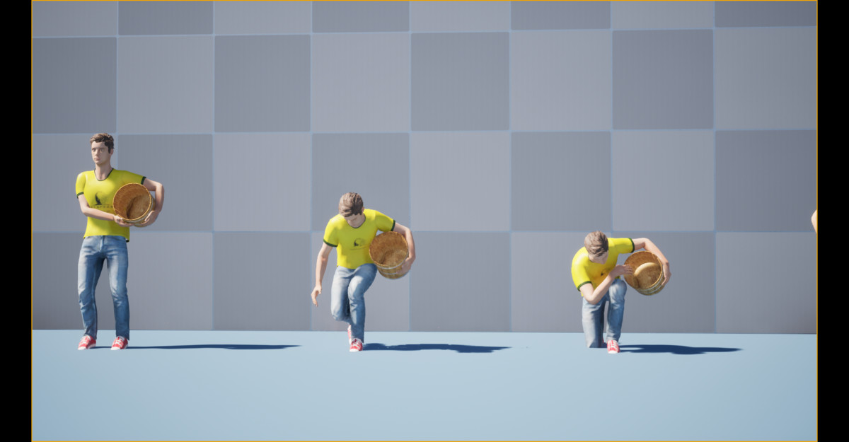 Pickup Items Animation