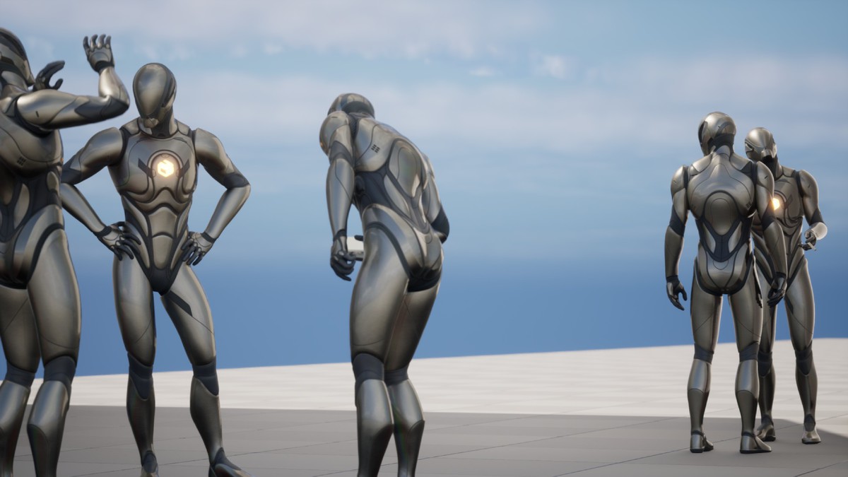 198 NPC Idle Animations Bundle Standing + Seated