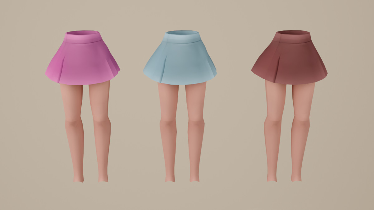 Modular Female Character Creator