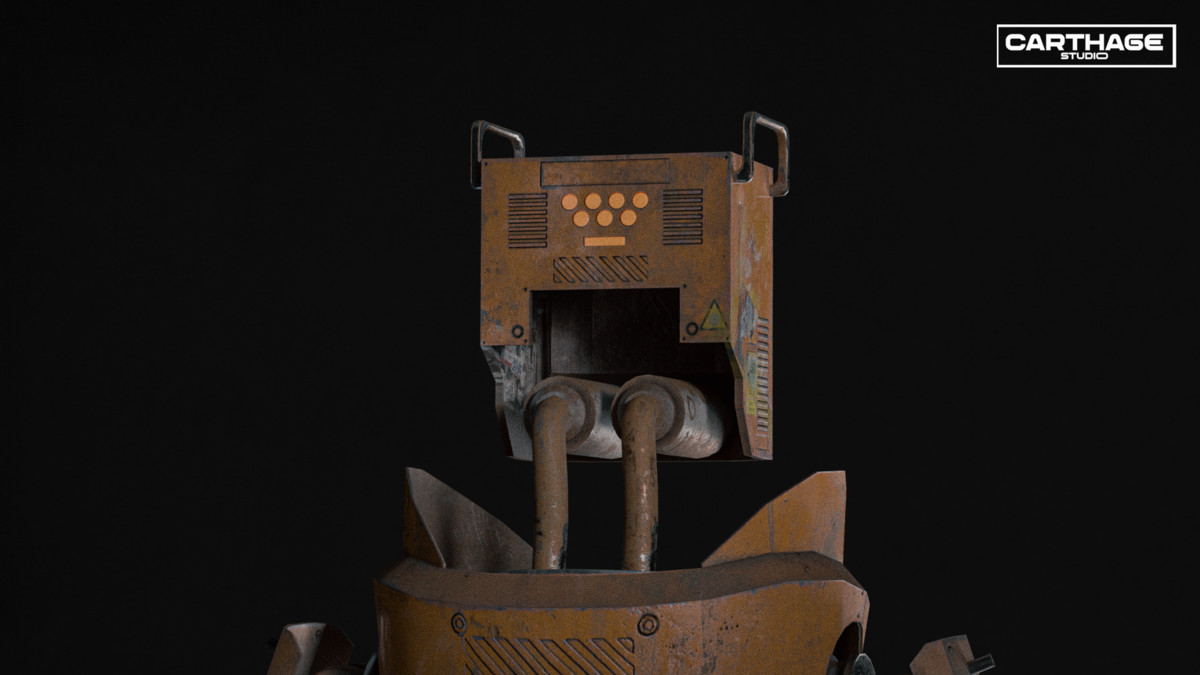 Box-Head Vendor Robot NPC