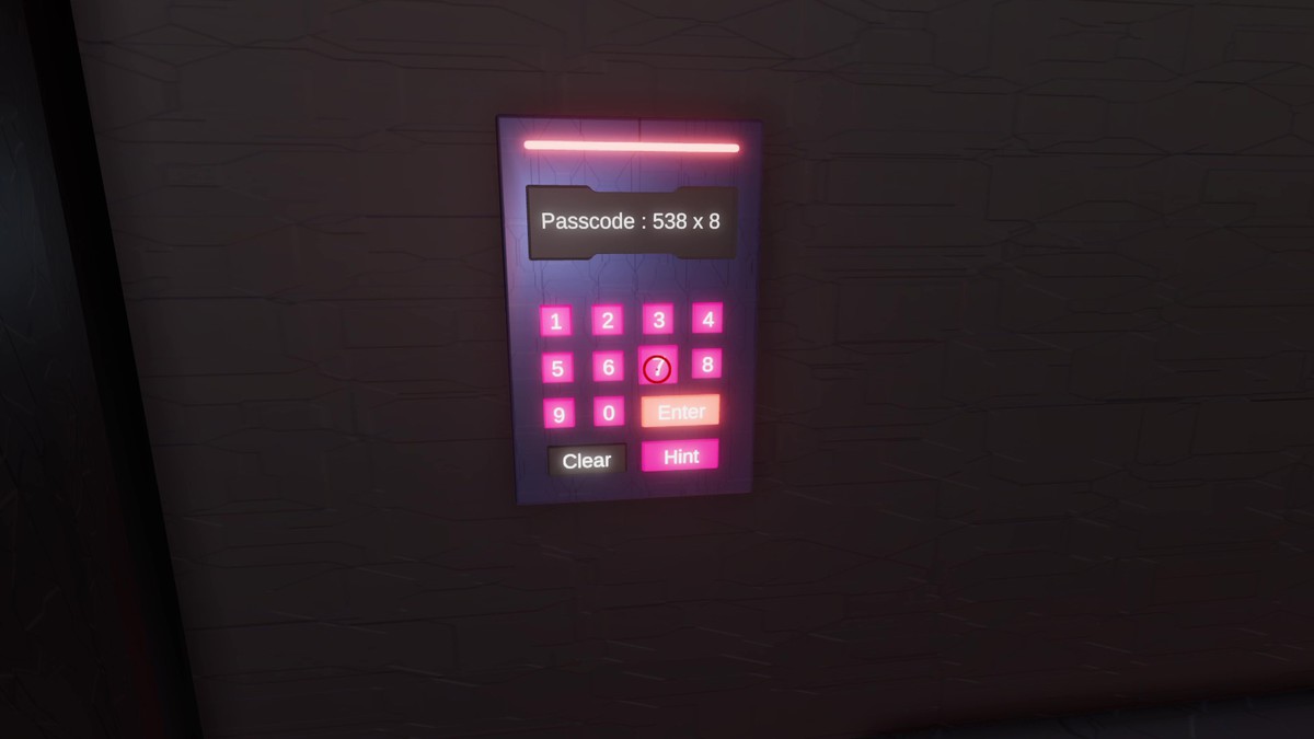 Keypad Keys and Door System