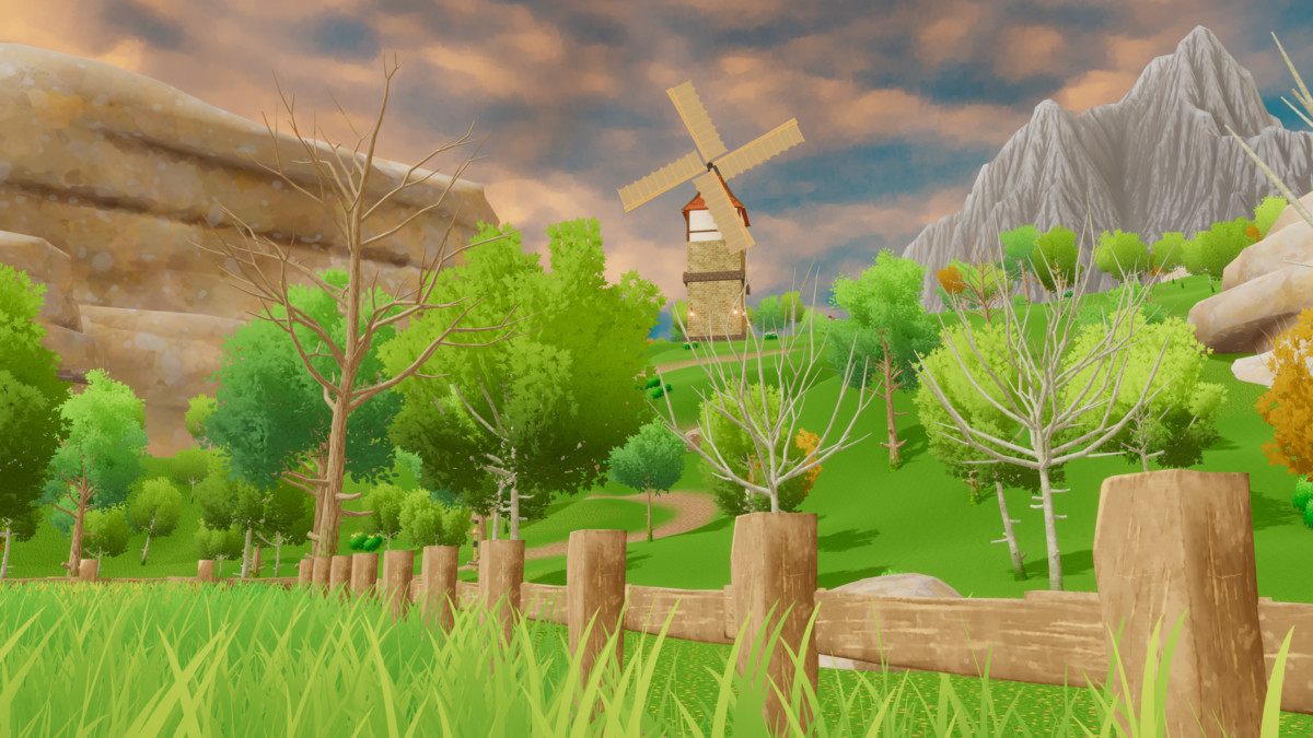 Bloomvale Village: Stylized Fantasy Environment Pack