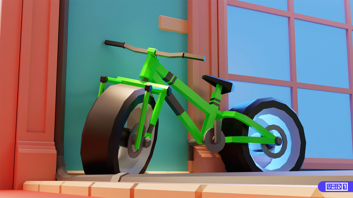 Low Poly Bike Models