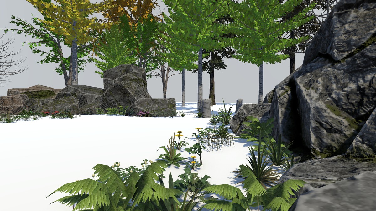 Trees Herbs Plants Pack