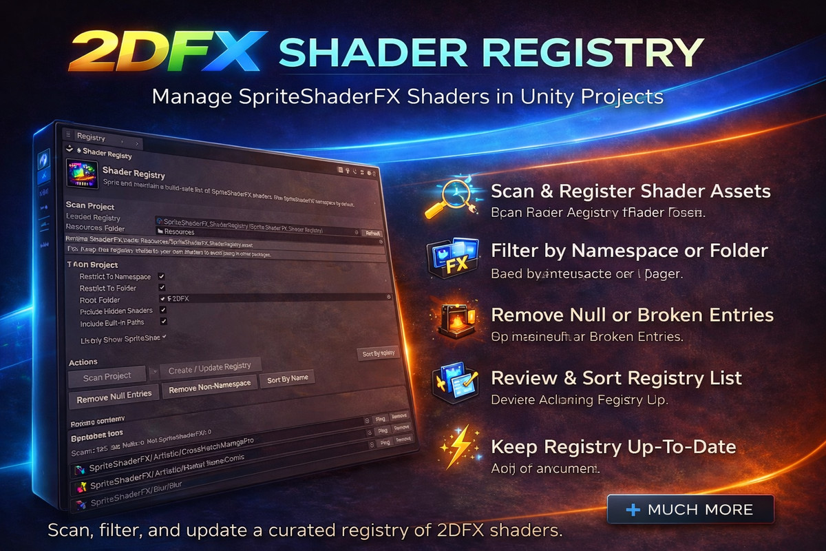 2DFX – 2D Sprite Shader FX (URP & Built-in)