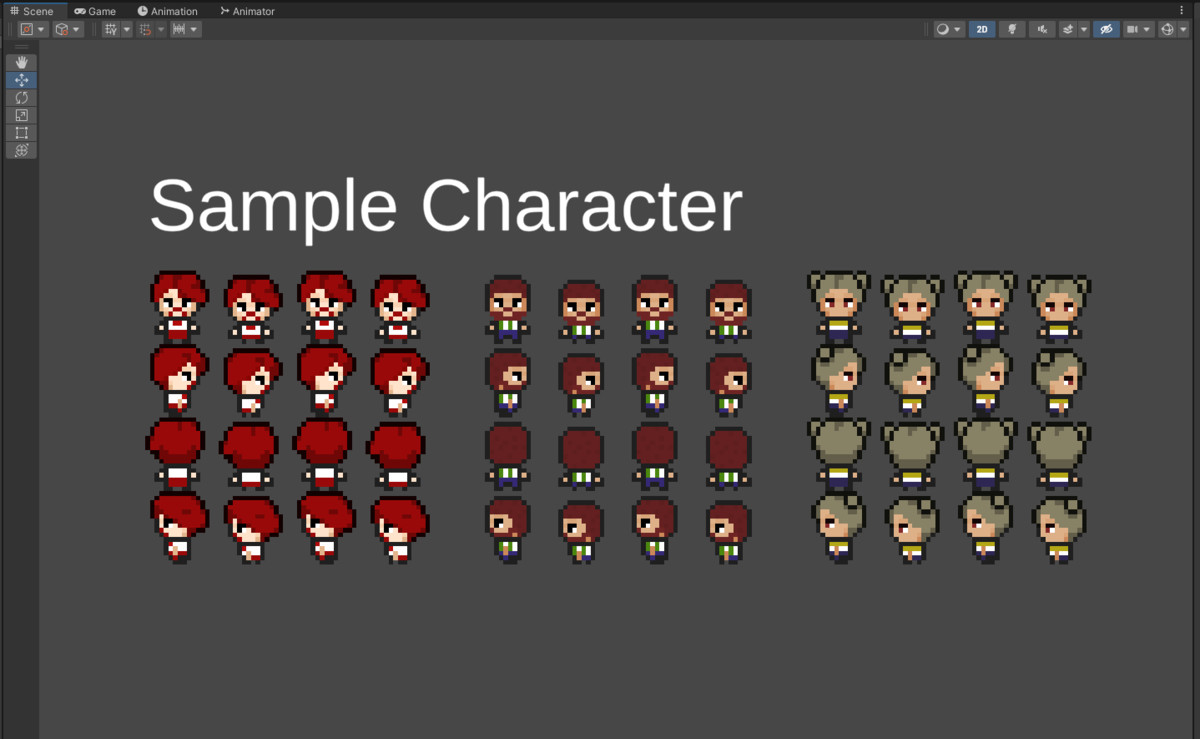 16*16 Pixel Character Maker