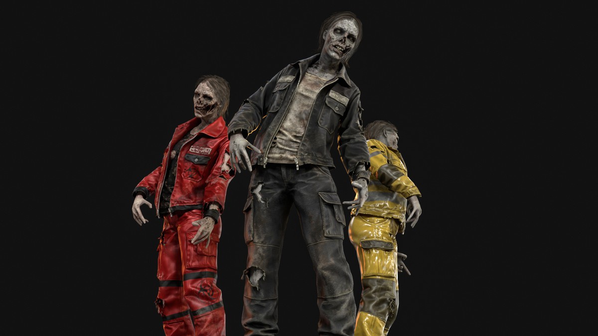 Zombie Worker Girl Two