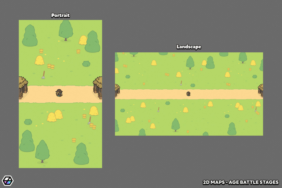 2D Maps - Age Battle Stages