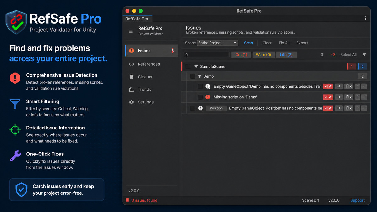 RefSafe Pro – Project Validator