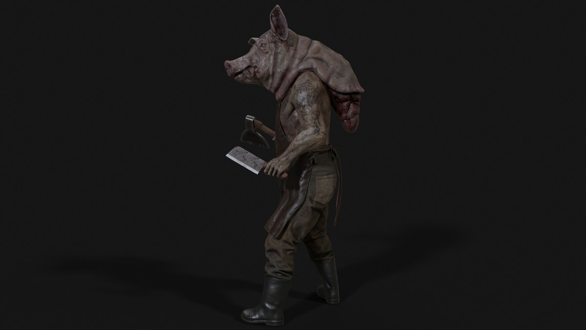 Pig-headed butcher