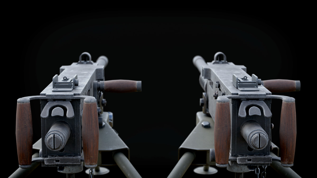 Machine Gun M2 Browning