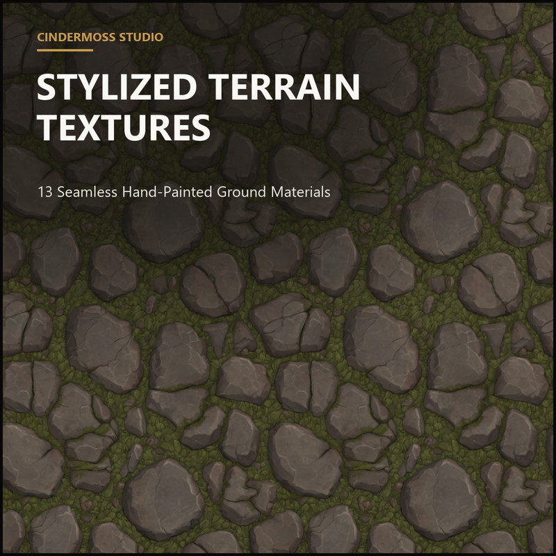 Stylized Terrain Textures - Volume 1