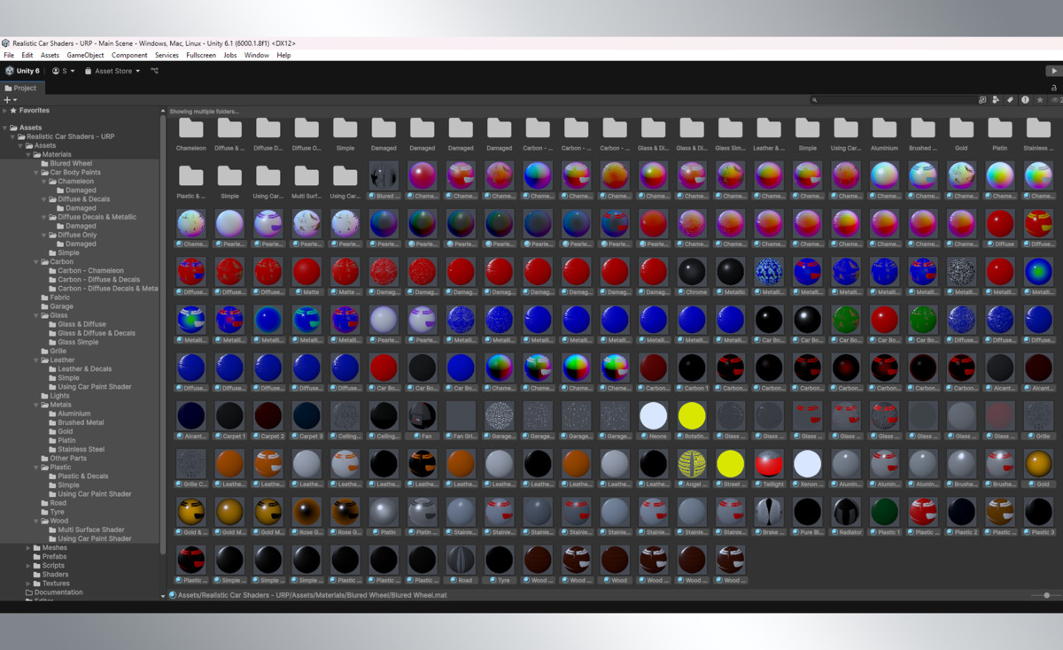 Realistic Car Shaders - URP