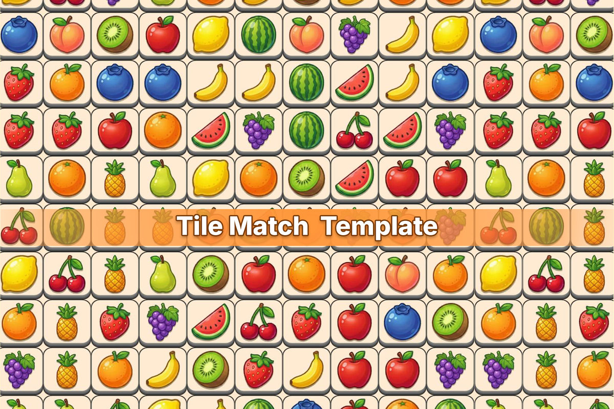 Match3Tile | Tile Match Puzzle — Complete Game Template + Editor