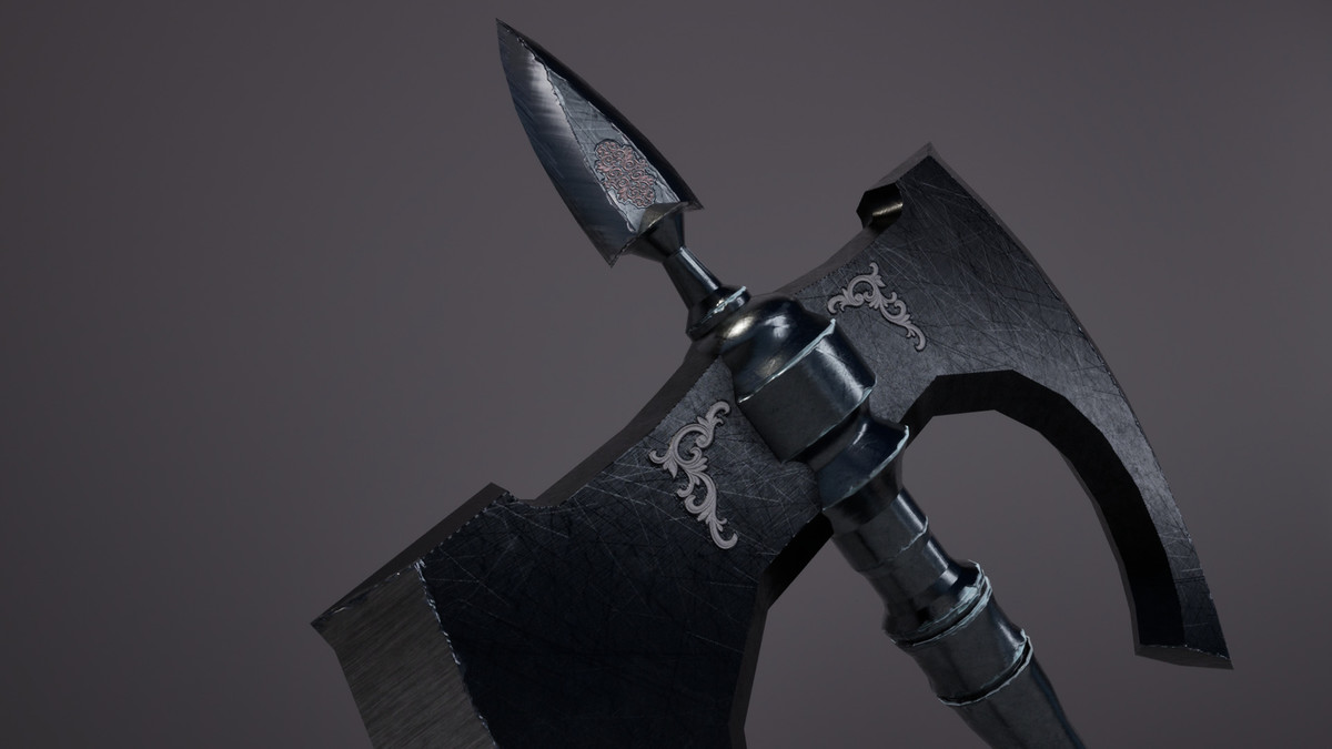 Realistic War Axe Bundle - 4K PBR Weapons