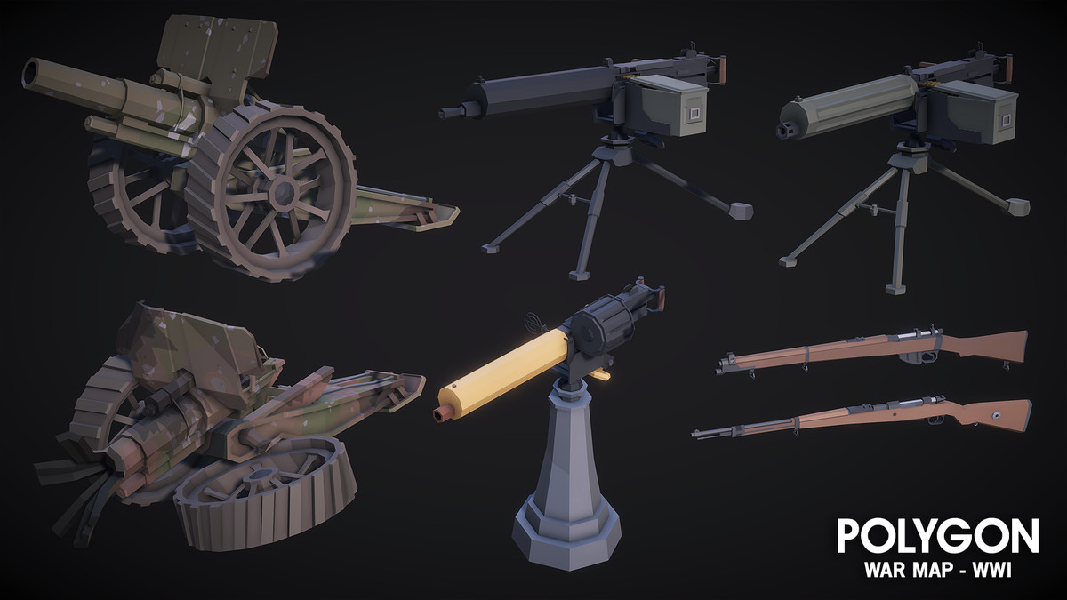 Value Bundle – POLYGON War Pack and WWI Map