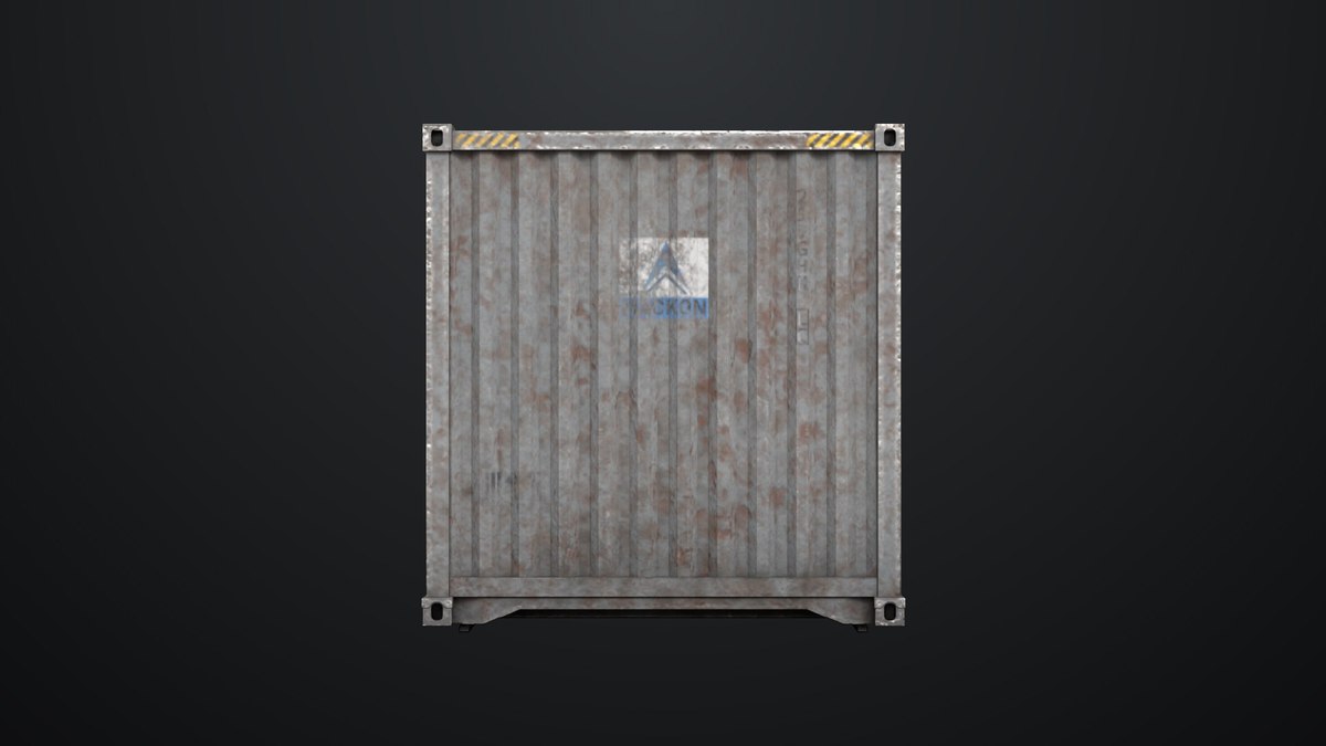 5 Cargo Dusty Container 20ft Single Mat