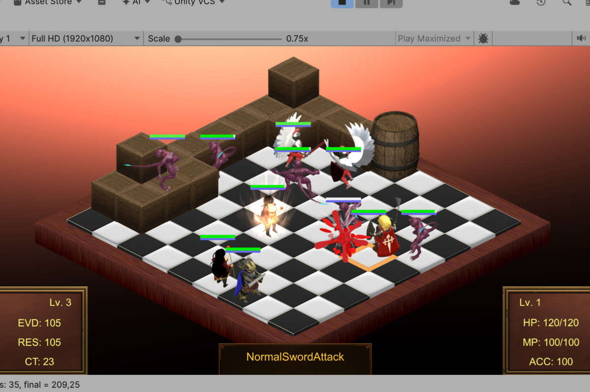 Isometric Tactics System