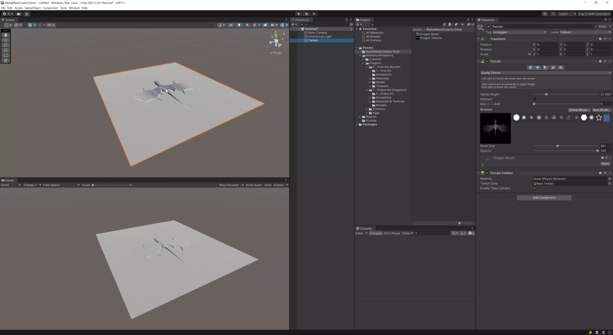Alpha Mask and Stamp Creator for Unity 6