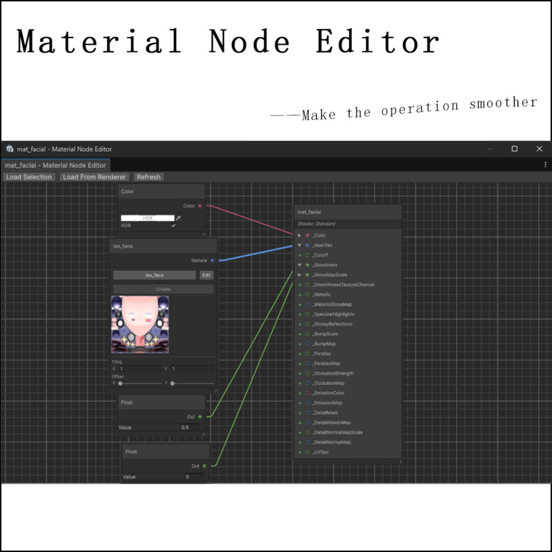 Material Editor With Texture Painter
