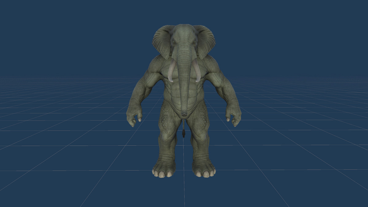 Elephant Humanoid