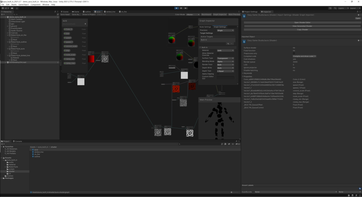 Aura Shader - Built-in