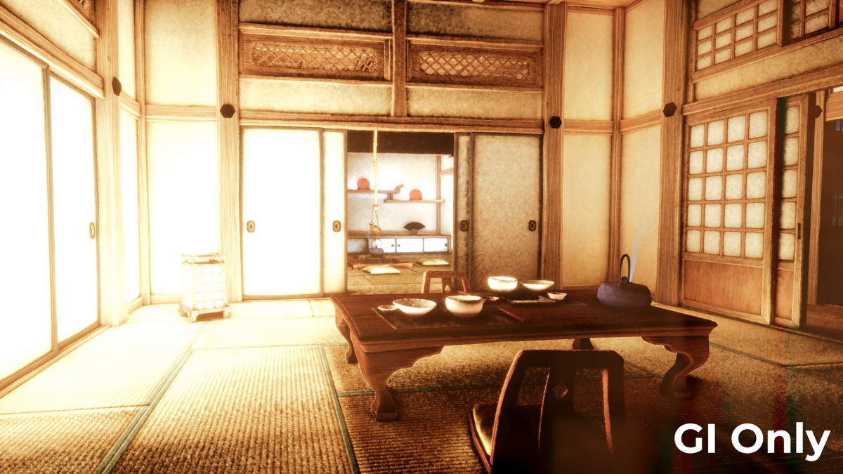 Ray Traced Global Illumination for GigaLights