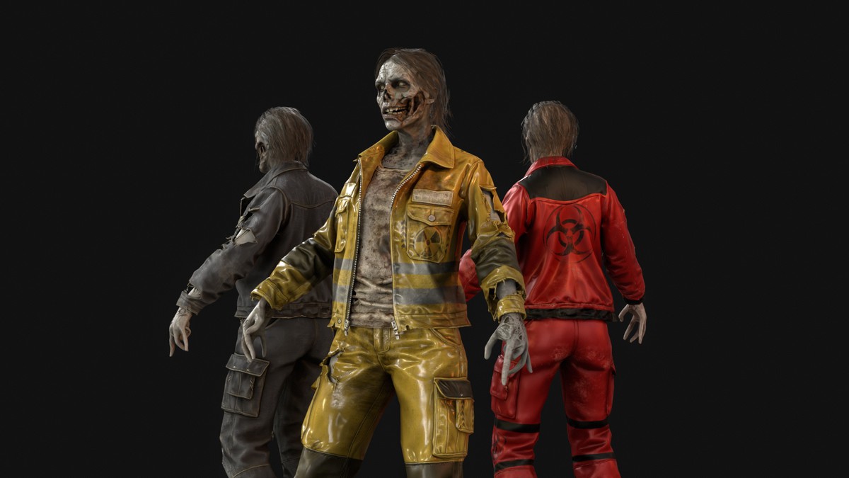 Zombie Worker Girl Two