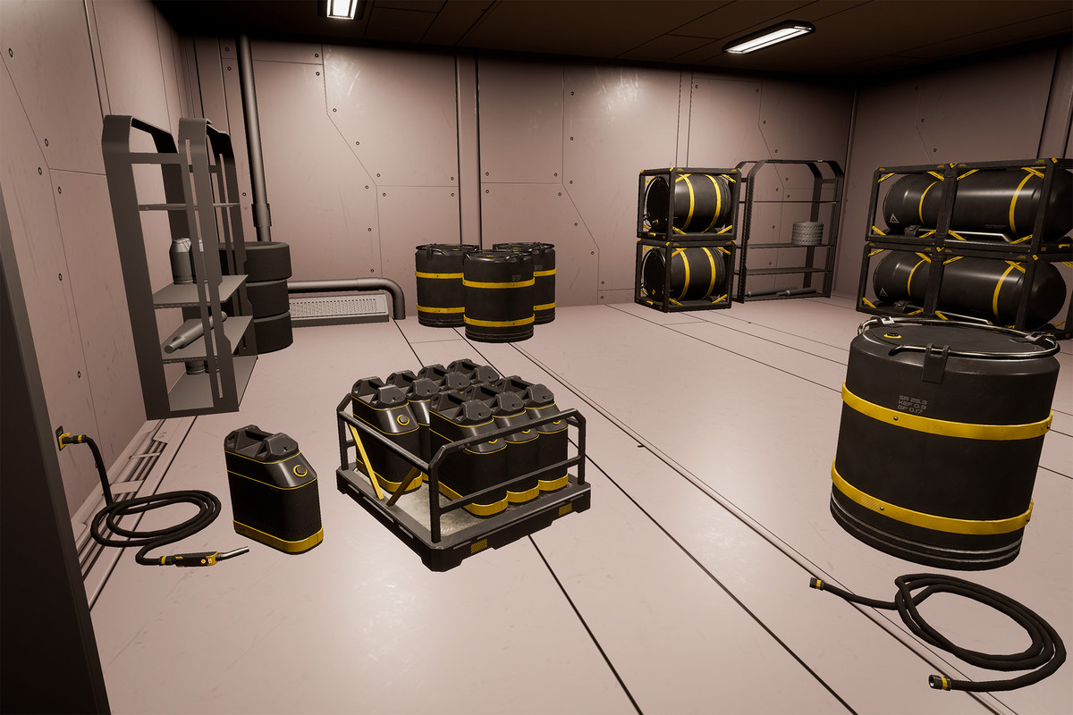 Frontier - Sci-Fi Fuel Storage & Supply