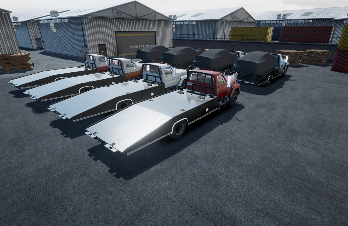 80s Ramp truck