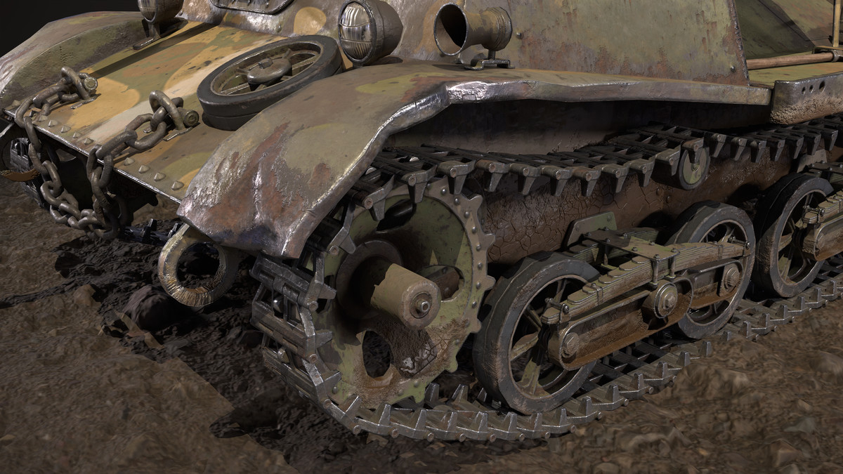 ZIS 30 Military Self Propelled Artillery Unit