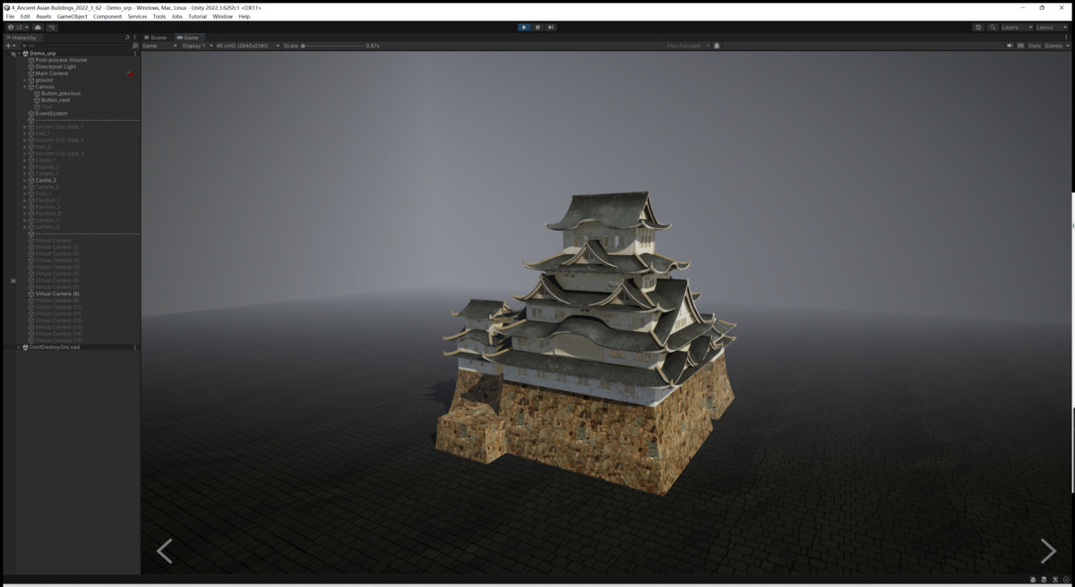 Asian Ancient Buildings