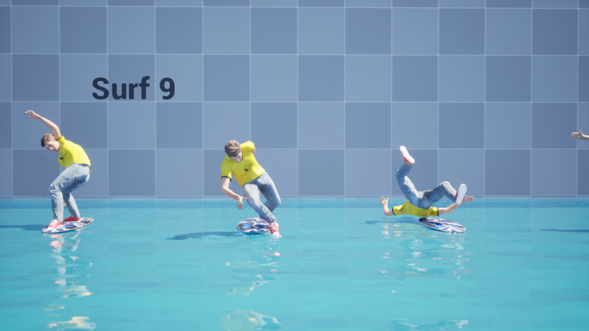 Surfing Animation