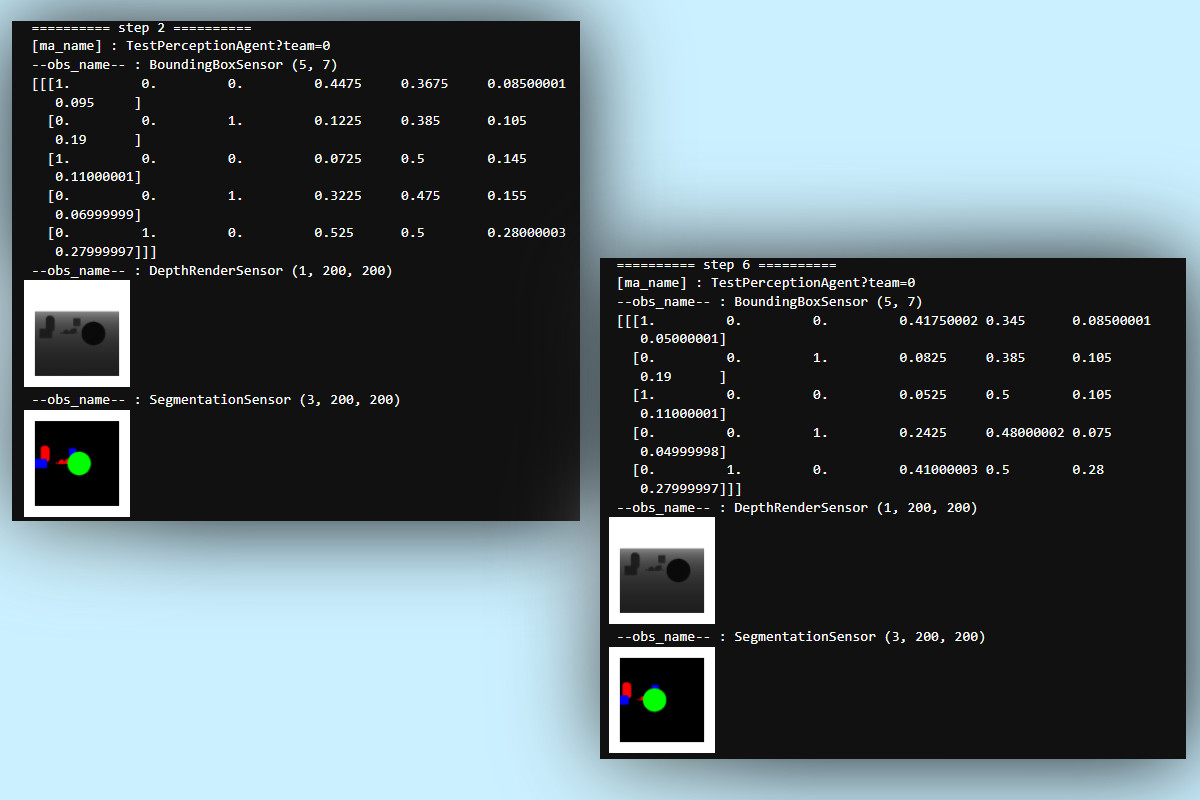 Perception for ML-Agents