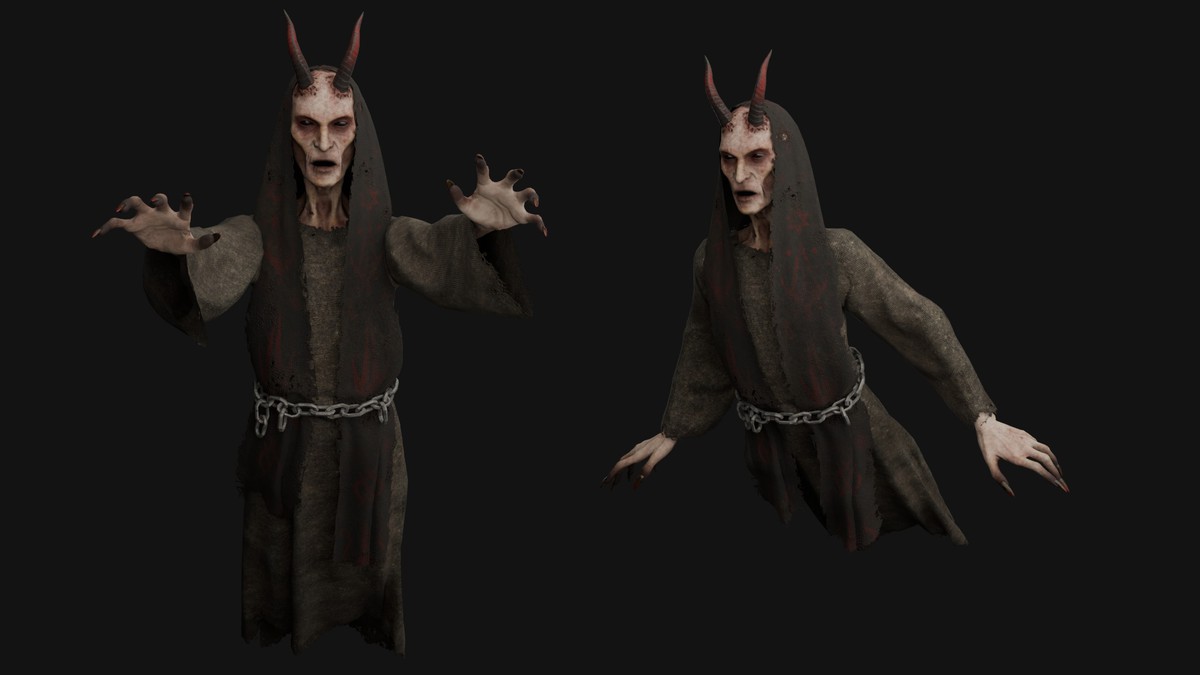 Flying Demon Ghost