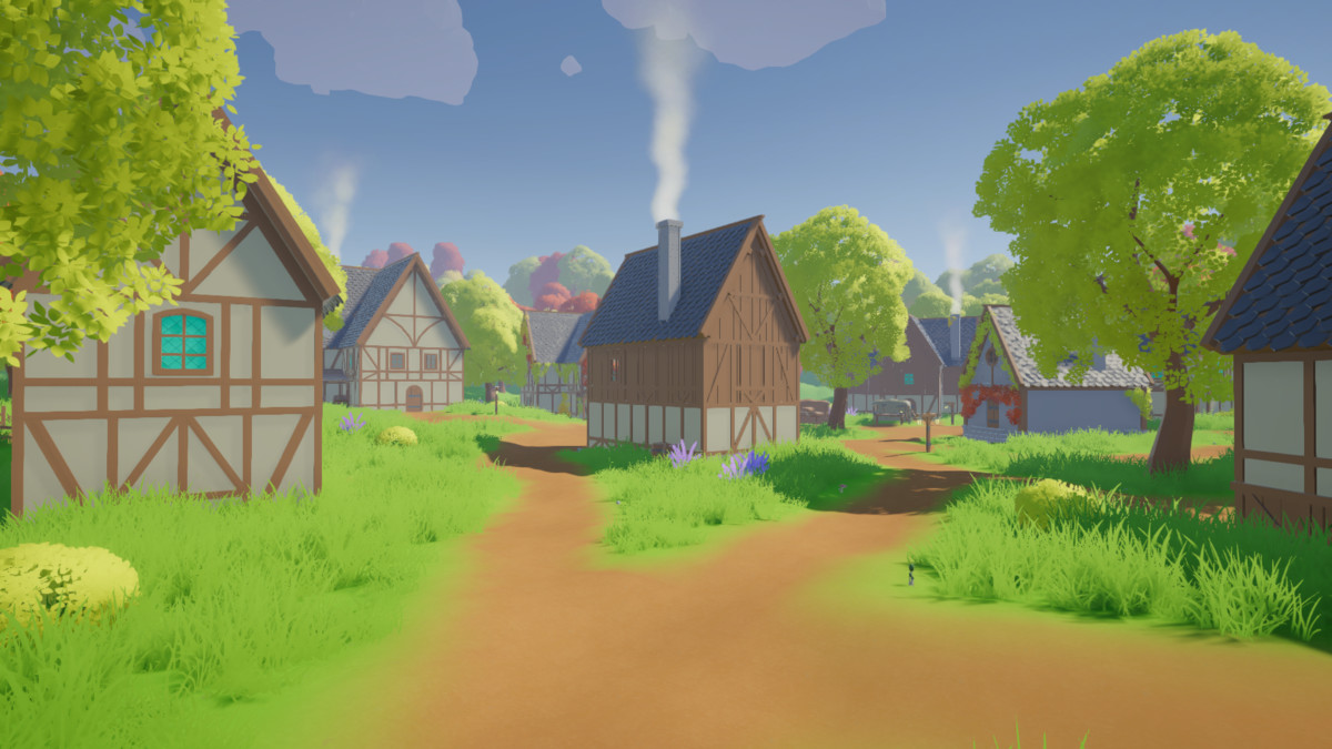 VERDANT Low Poly Modular Medieval Village