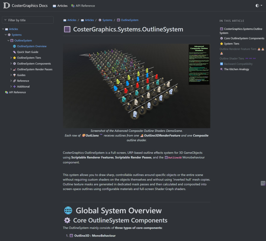 CosterGraphics Outline System Pro