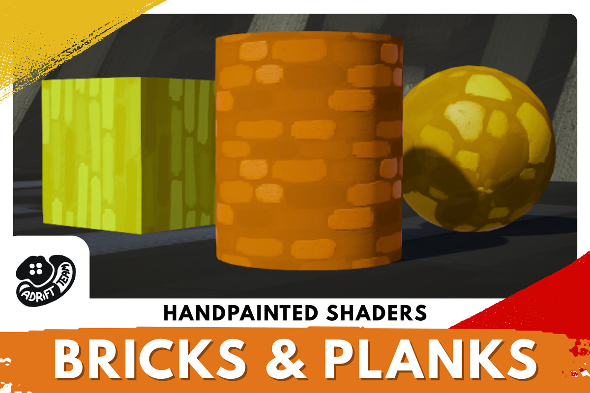 Handpainted Shader and Bricks & Planks Textures