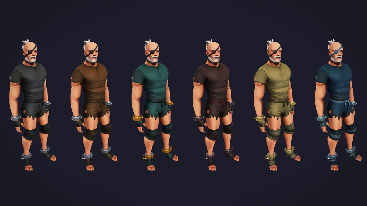 Character & Armor Bundle for Stylized Fantasy RPG