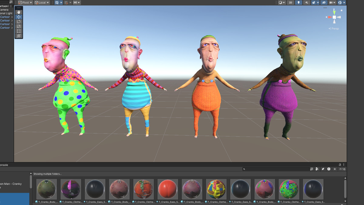 Cartoon Stylized Character - Cranky