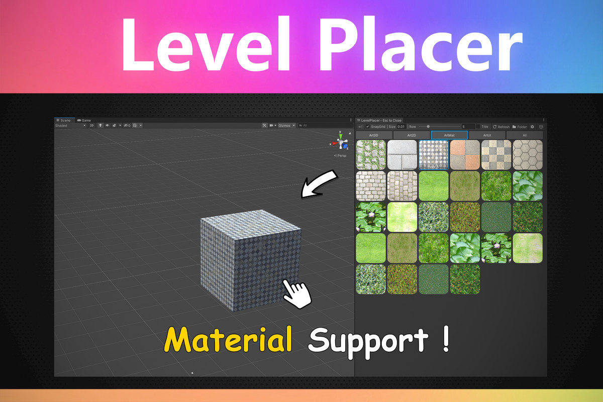 Quick Drag & Drop | Level Placer