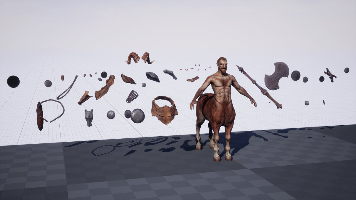 Barbarian centaur